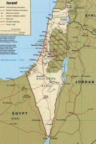 Cover of A Map of the Nation of Israel