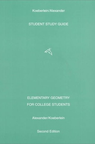 Cover of Geometry for College Student Solutions Manual, Second Edition