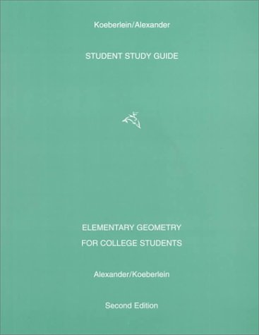 Book cover for Geometry for College Student Solutions Manual, Second Edition