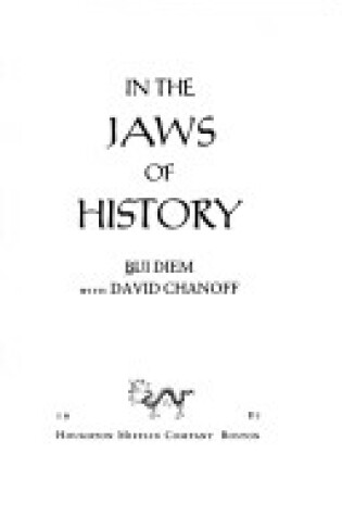 Cover of In the Jaws of History