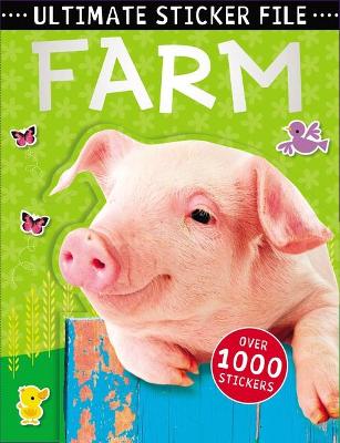 Book cover for Ultimate Sticker File Farm