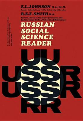 Book cover for Russian Social Science Reader