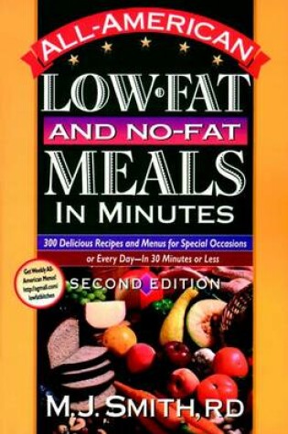 Cover of All-American Low-fat and No-fat Meals in Minutes