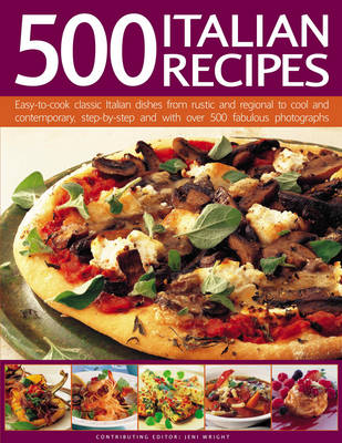 Book cover for 500 Italian Recipes