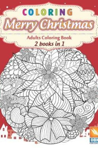 Cover of Coloring - Merry Christmas - 2 books in 1