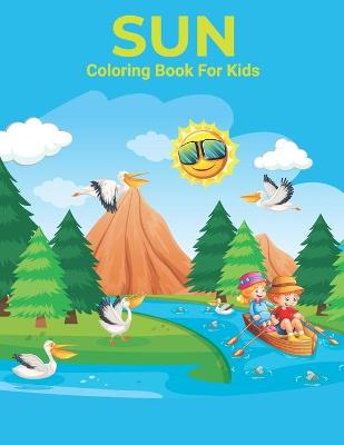 Cover of Sun Coloring Book For Kids