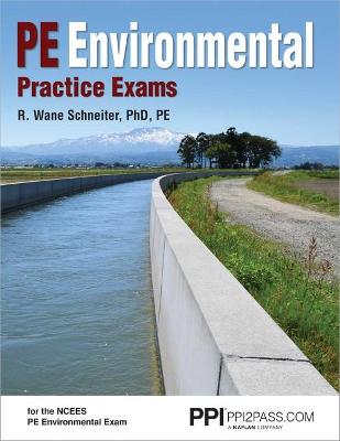 Book cover for Ppi Pe Environmental Practice Exams - Mock Practice Exams for the Pe Environmental Exam