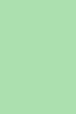 Cover of Journal Light Celadon Green Color Simple Plain Green