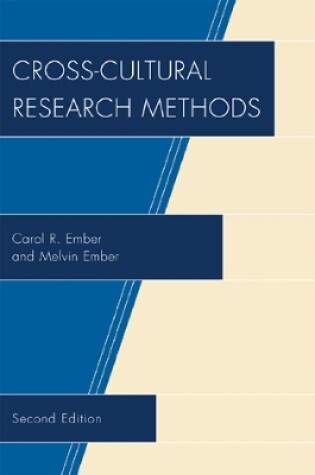 Cover of Cross-Cultural Research Methods