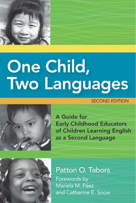 Book cover for One Child, Two Languages