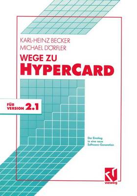 Book cover for Wege zu HyperCard