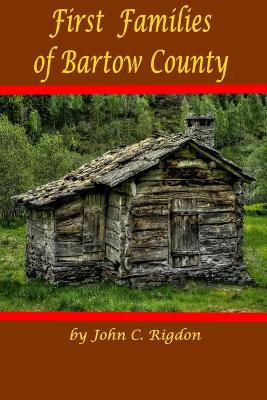 Book cover for First Families of Bartow County