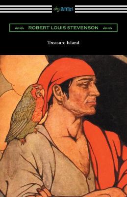 Book cover for Treasure Island (Illustrated by Elenore Plaisted Abbot with an Introduction and Notes by Clayton Hamilton)