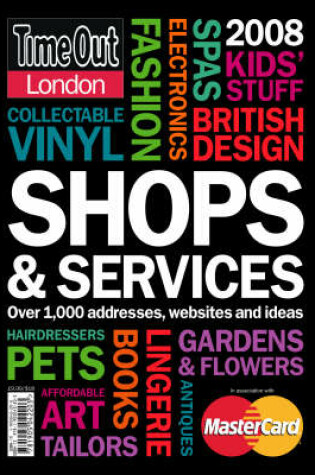 Cover of "Time Out" London Shops and Services