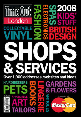 Book cover for "Time Out" London Shops and Services