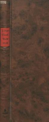 Cover of Saemtliche Werke - Band 12/II- Musikalische Schriften- Herausgegeben Von Ferdinand Van Ingen Und Hans-Gert Roloff