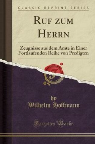 Cover of Ruf Zum Herrn