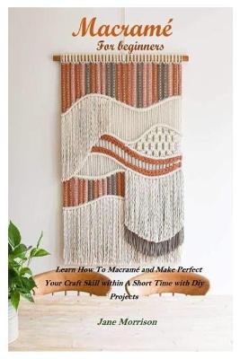 Book cover for Macramé for beginners