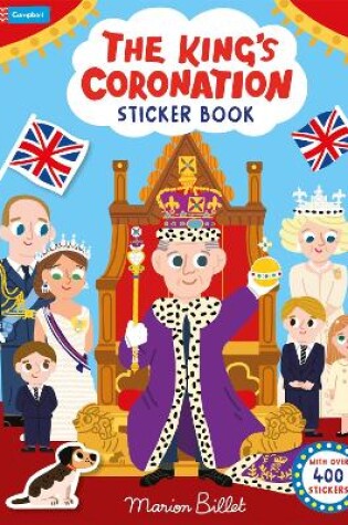 Cover of The King's Coronation Sticker Book