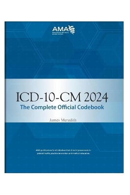 Book cover for ICD-10-CM 2024