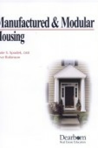 Cover of Manufactured & Modular Housing