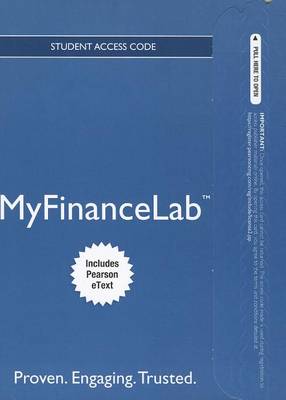 Book cover for NEW MyFinanceLab with Pearson eText -- Access Card -- for Personal Finance