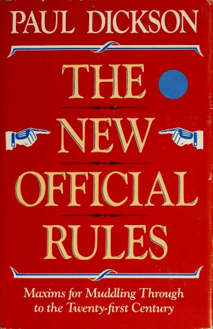 Book cover for The New Official Rules