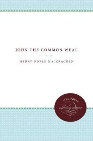 Cover of John the Common Weal