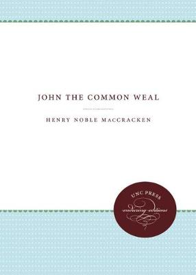 Cover of John the Common Weal