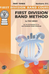 Book cover for First Division Band Method, Part 3