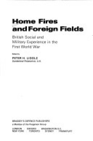Cover of Home Fires and Foreign Fields