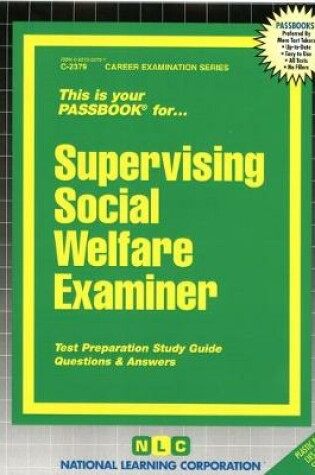 Cover of Supervising Social Welfare Examiner