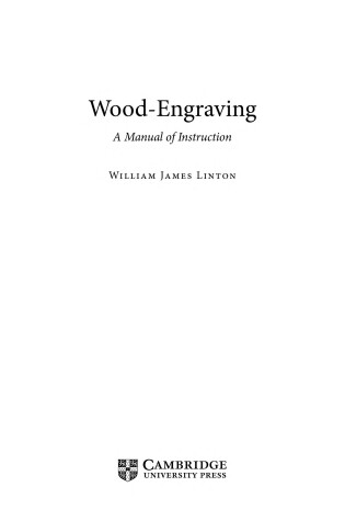 Cover of Wood-Engraving