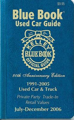 Cover of Kelley Blue Book Used Car Guide 1991-2005