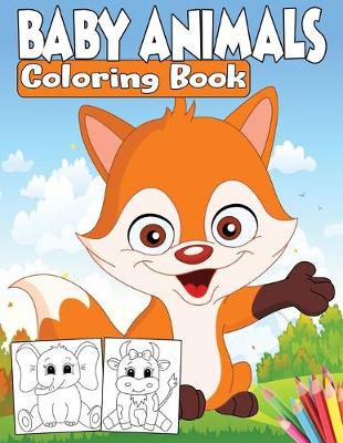 Cover of Baby Animals Coloring Book