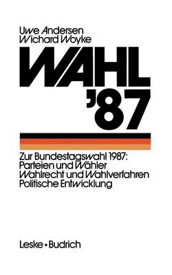 Book cover for Wahl '87