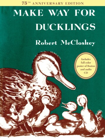 Book cover for Make Way for Ducklings 75th Anniversary Edition