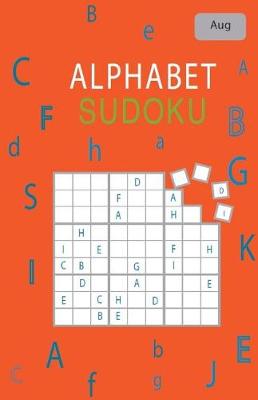 Book cover for Alphabet Sudoku August