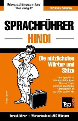 Book cover for Sprachfuhrer Deutsch-Hindi und Mini-Woerterbuch mit 250 Woertern