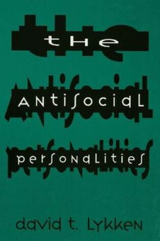 Cover of The Antisocial Personalities