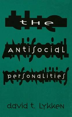 Book cover for The Antisocial Personalities