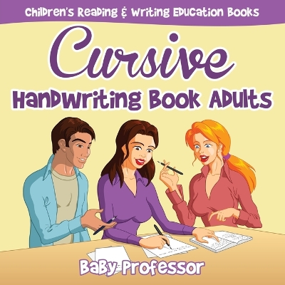 Book cover for Cursive Handwriting Book Adults