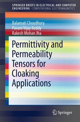 Book cover for Permittivity and Permeability Tensors for Cloaking Applications