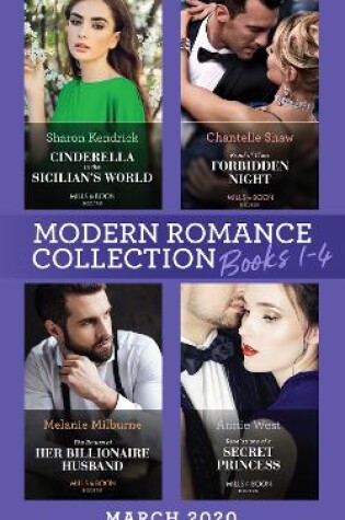 Cover of Modern Romance March 2020 Books 1-4