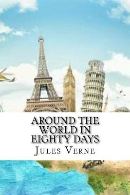 Book cover for Around the world in eighty days (English Edition)