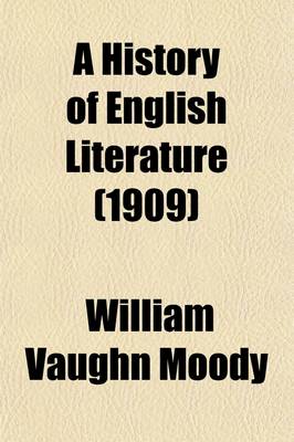 Book cover for A History of English Literature (1909)