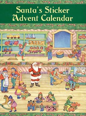 Book cover for Santa's Sticker Aadvent Calendar