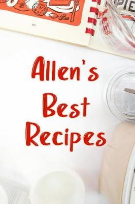 Cover of Allen's Best Recipes