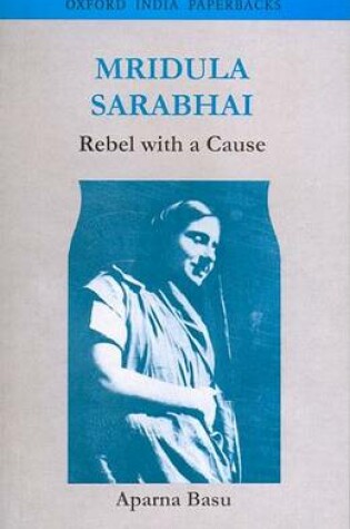 Cover of Mridula Sarabhai