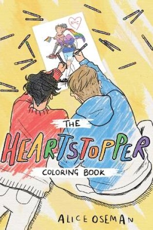 Cover of The Official Heartstopper Coloring Book